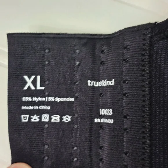 Truekind Enhanced Comfort Women's Black Wireless Shaping Bra Size XL NWT - Picture 7 of 13